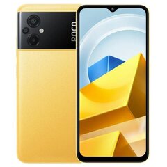 Poco M5 4/128GB MZB0CLNEU Yellow cena un informācija | Mobilie telefoni | 220.lv