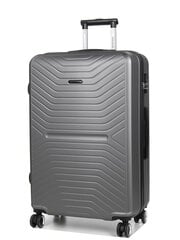 Liels ceļojumu koferis Airtex, 625/L, pelēkā krāsā цена и информация | Чемоданы, дорожные сумки | 220.lv
