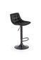 Bāra krēsls Halmar H95, melns cena un informācija | Virtuves un ēdamistabas krēsli | 220.lv