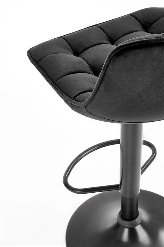 Bāra krēsls Halmar H95, melns цена и информация | Virtuves un ēdamistabas krēsli | 220.lv