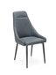 2-u krēslu komplekts Halmar K465, pelēks cena un informācija | Virtuves un ēdamistabas krēsli | 220.lv