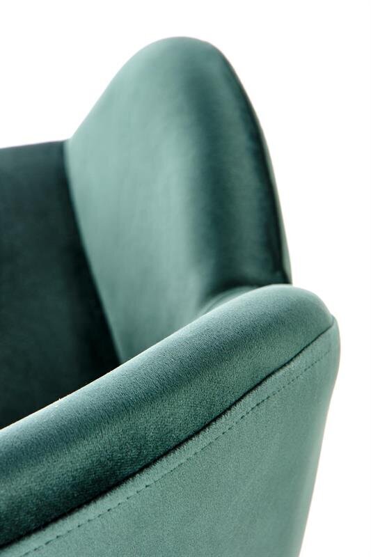 2-u krēslu komplekts Halmar K480, zaļš цена и информация | Virtuves un ēdamistabas krēsli | 220.lv