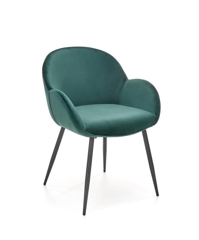 2-u krēslu komplekts Halmar K480, zaļš cena un informācija | Virtuves un ēdamistabas krēsli | 220.lv