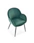 2-u krēslu komplekts Halmar K480, zaļš cena un informācija | Virtuves un ēdamistabas krēsli | 220.lv