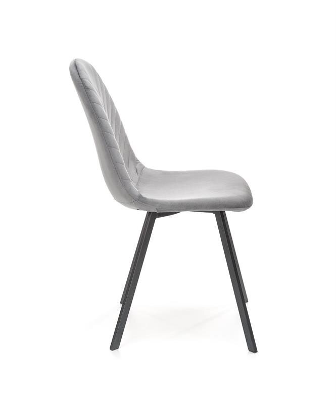 4-u krēslu komplekts Halmar K462, pelēks cena un informācija | Virtuves un ēdamistabas krēsli | 220.lv