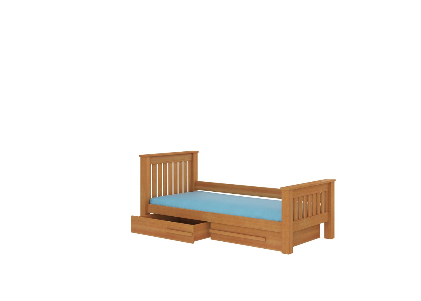 Bērnu gulta Carmel 197x95x97cm цена и информация | Bērnu gultas | 220.lv