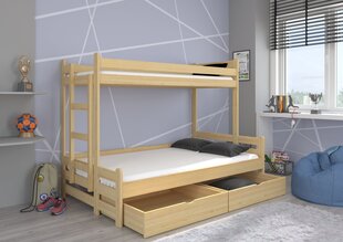 Детская кровать Benito 212x80см + матрас цена и информация | Детские кровати | 220.lv