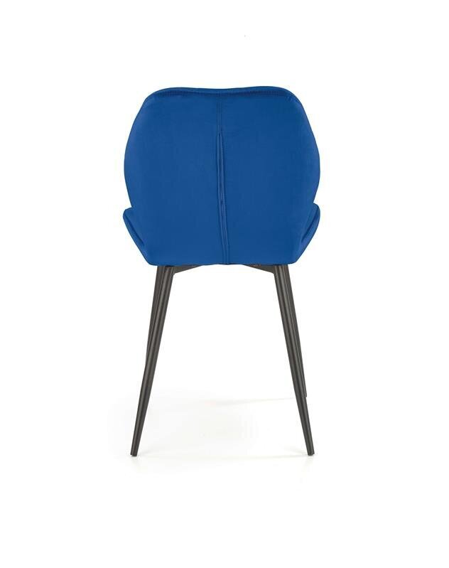 4-u krēslu komplekts Halmar K453, zils cena un informācija | Virtuves un ēdamistabas krēsli | 220.lv