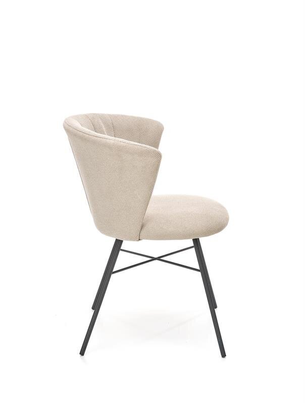 2-u krēslu komplekts Halmar K459, smilšu krāsa цена и информация | Virtuves un ēdamistabas krēsli | 220.lv