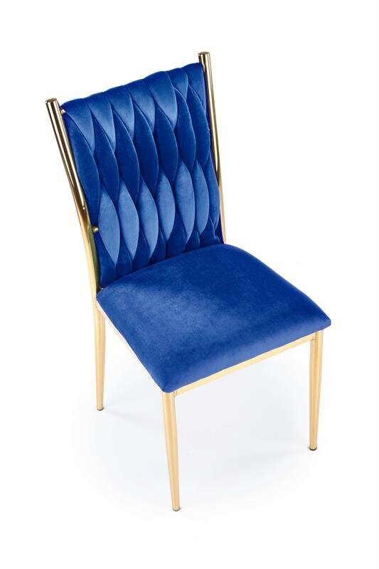 2-u krēslu komplekts Halmar K436, zils cena un informācija | Virtuves un ēdamistabas krēsli | 220.lv