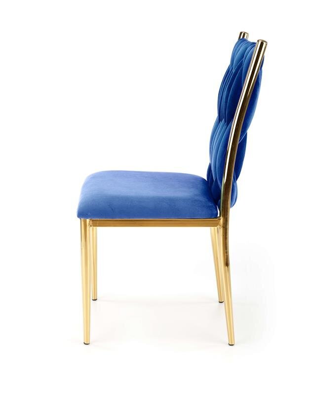 2-u krēslu komplekts Halmar K436, zils цена и информация | Virtuves un ēdamistabas krēsli | 220.lv
