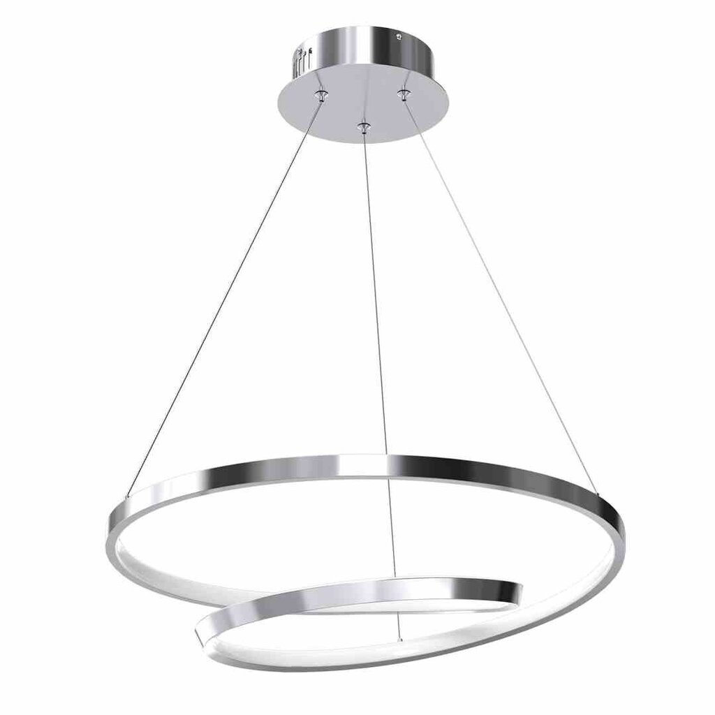 Piekaramā lampa Milagro LUCERO CHROME 48W LED cena un informācija | Lustras | 220.lv