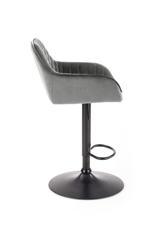 Bāra krēsls Halmar H103, pelēks cena un informācija | Virtuves un ēdamistabas krēsli | 220.lv