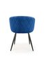 Krēsls Halmar K430, zils cena un informācija | Virtuves un ēdamistabas krēsli | 220.lv
