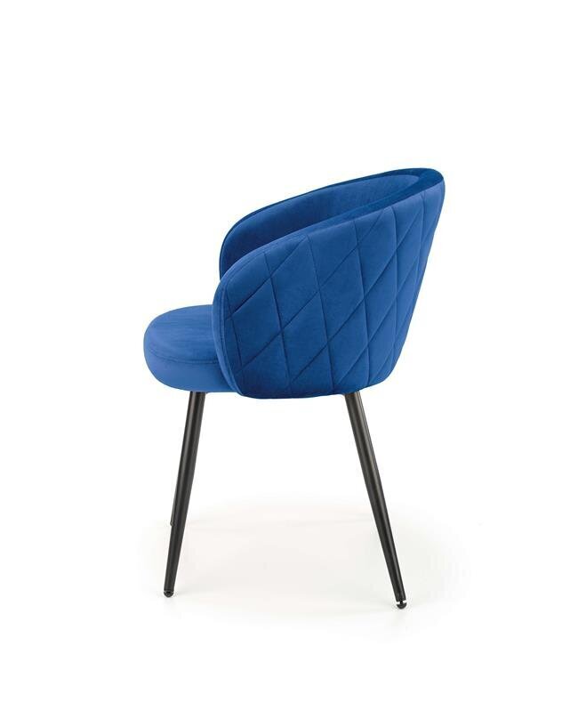 Krēsls Halmar K430, zils cena un informācija | Virtuves un ēdamistabas krēsli | 220.lv