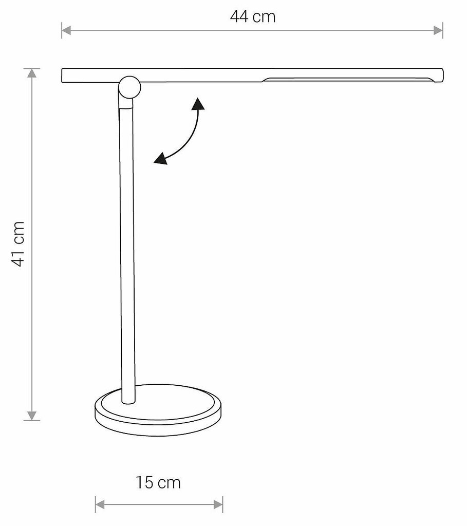 Galda lampa Nowodvorski SMART LED 8358 cena un informācija | Galda lampas | 220.lv