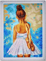 Алмазная мозаика 30x40 cm.  "Little ballerina" цена и информация | Алмазная мозаика | 220.lv