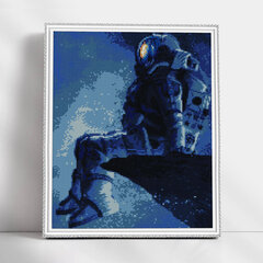 Алмазная мозаика 40x50 cm.  "Astronaut" цена и информация | Алмазная мозаика | 220.lv