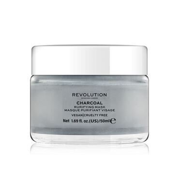 Sejas maska ​​Revolution Skincare Charcoal Purifying Mask (50 ml) cena un informācija | Sejas maskas, acu maskas | 220.lv