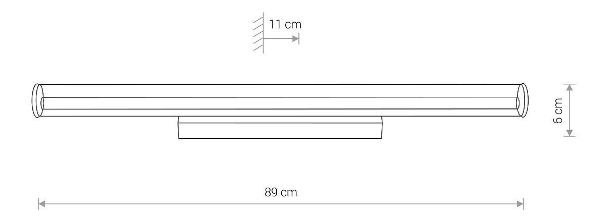 Sienas lampa Nowodvorski ION LED L 8172 цена и информация | Sienas lampas | 220.lv