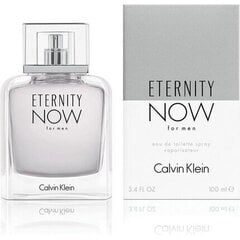 Tualetes ūdens Eternity Now Calvin Klein EDT: Tilpums - 100 ml cena un informācija | Vīriešu smaržas | 220.lv