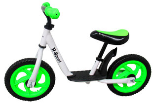 Балансировочный велосипед R5, Зеленый цена и информация | Балансировочные велосипеды | 220.lv