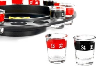 Spēle Roulette Modux Shots Glass With Glasses cena un informācija | Ballītēm un svētkiem | 220.lv
