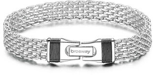 Мужской стальной браслет Brosway Uniform BNF11 цена и информация | Мужские украшения | 220.lv