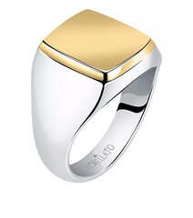 Двухцветное кольцо Morellato Motown SALS622 цена и информация | Мужские украшения | 220.lv