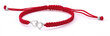 Beneto Auklas sarkana kabalas rokassprādze Heart AGB547 cena un informācija | Rokassprādzes | 220.lv