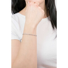 Amen Очаровательный серебряный браслет с цирконами Теннис BRGOBB3 цена и информация | Женские браслеты | 220.lv