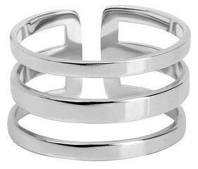 Troli Стильное тройное кольцо из стали цена и информация | Кольца | 220.lv