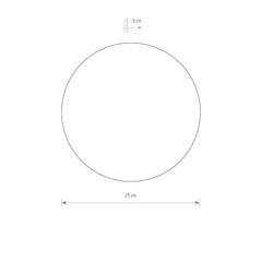 Sienas lampa Nowodvorski RING LED M 7635 цена и информация | Настенные светильники | 220.lv