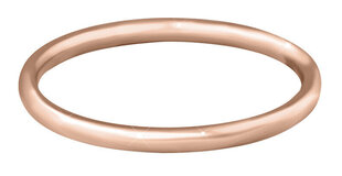 Troli Позолоченное минималистское кольцо из розового золота цена и информация | Кольца | 220.lv