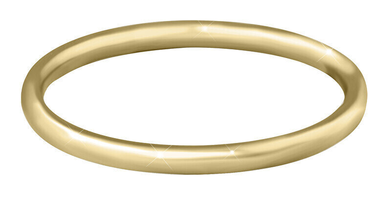 Troli Apzeltīts minimālistisks gredzens no zelta tērauda cena un informācija | Gredzeni | 220.lv
