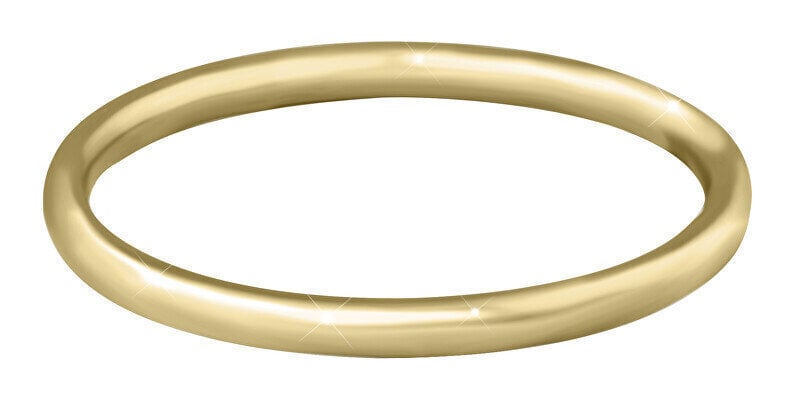Troli Apzeltīts minimālistisks gredzens no zelta tērauda цена и информация | Gredzeni | 220.lv