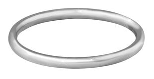 Troli Нежное минималистское кольцо из серебряной стали цена и информация | Кольца | 220.lv