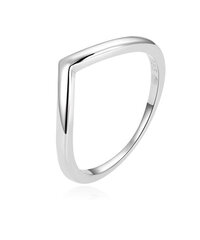 Минималистское серебряное кольцо Beneto AGG445L цена и информация | Кольца | 220.lv