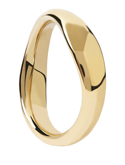 PDPAOLA Smalki apzeltīts sudraba gredzens PIROUETTE zelta gredzens AN01-462 cena un informācija | Gredzeni | 220.lv