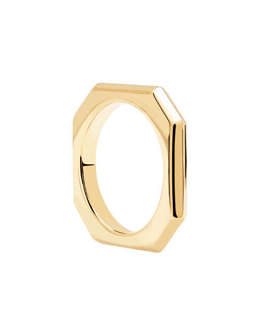PDPAOLA Elegants apzeltīts gredzens SIGNATURE LINK Gold AN01-378 cena un informācija | Gredzeni | 220.lv