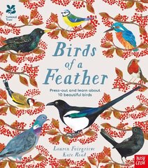 National Trust: Birds of a Feather: Press out and learn about 10 beautiful   birds цена и информация | Книги для подростков и молодежи | 220.lv