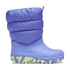 Детские ботинки Crocs™ Classic Neo Puff Boot Kid's 207683 200956 цена и информация | Коричневые детские сапоги S&O | 220.lv