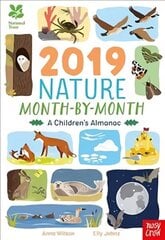 National Trust: 2019 Nature Month-By-Month: A Children's Almanac cena un informācija | Grāmatas pusaudžiem un jauniešiem | 220.lv