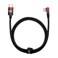 Baseus MVP2 USB-C to USB-C Cable, 100W, 1m (Black / Red) cena un informācija | Savienotājkabeļi | 220.lv