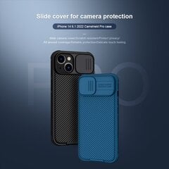 Nillkin CamShield PRO Hard Case for Apple iPhone 14 Black cena un informācija | Telefonu vāciņi, maciņi | 220.lv