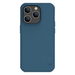 Nillkin Super Frosted PRO Back Cover for Apple iPhone 14 Pro Blue (Without Logo Cutout) cena un informācija | Telefonu vāciņi, maciņi | 220.lv