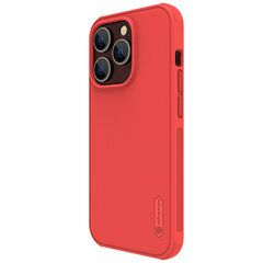 Nillkin Super Frosted PRO Back Cover for Apple iPhone 14 Pro Red (Without Logo Cutout) цена и информация | Чехлы для телефонов | 220.lv