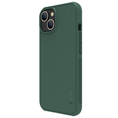 Nillkin Super Frosted PRO Back Cover for Apple iPhone 14 Plus Deep Green (Without Logo Cutout) цена и информация | Чехлы для телефонов | 220.lv