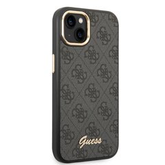 Guess PC/TPU 4G Metal Camera Outline Case for iPhone 14 Plus Black цена и информация | Чехлы для телефонов | 220.lv