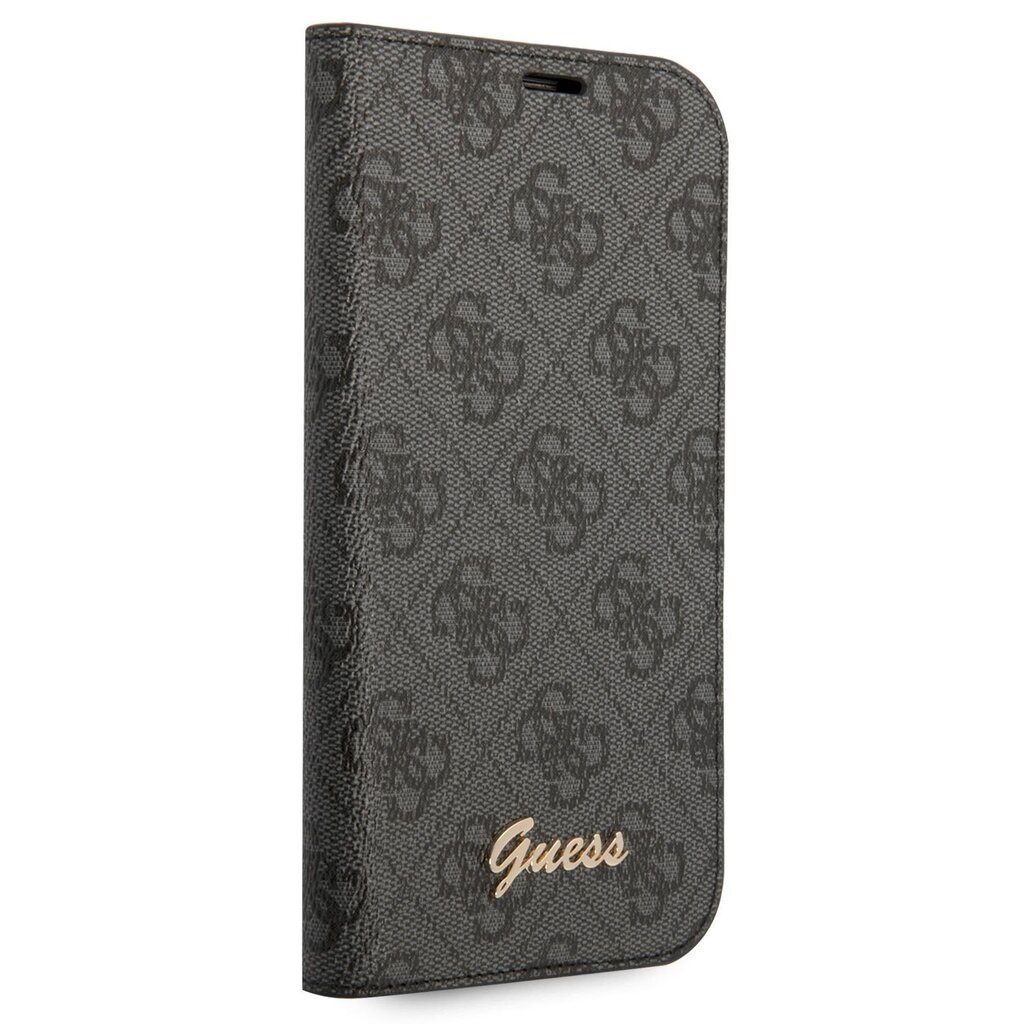 Guess PC/TPU 4G Metal Camera Outline Book Case for iPhone 14 Pro Max Black цена и информация | Telefonu vāciņi, maciņi | 220.lv